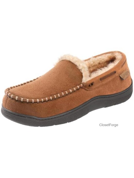 Other - Men's Mocc Memory Foam Faux Suede Indoor Outdoor House Shoes